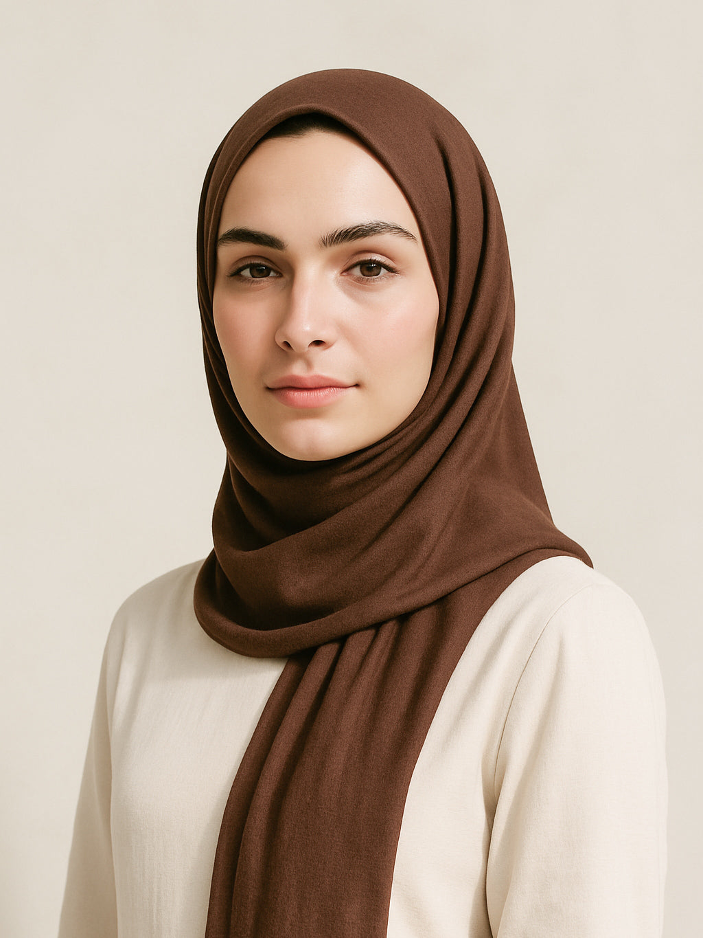 Brunette Brown - Bamboo Woven Modal