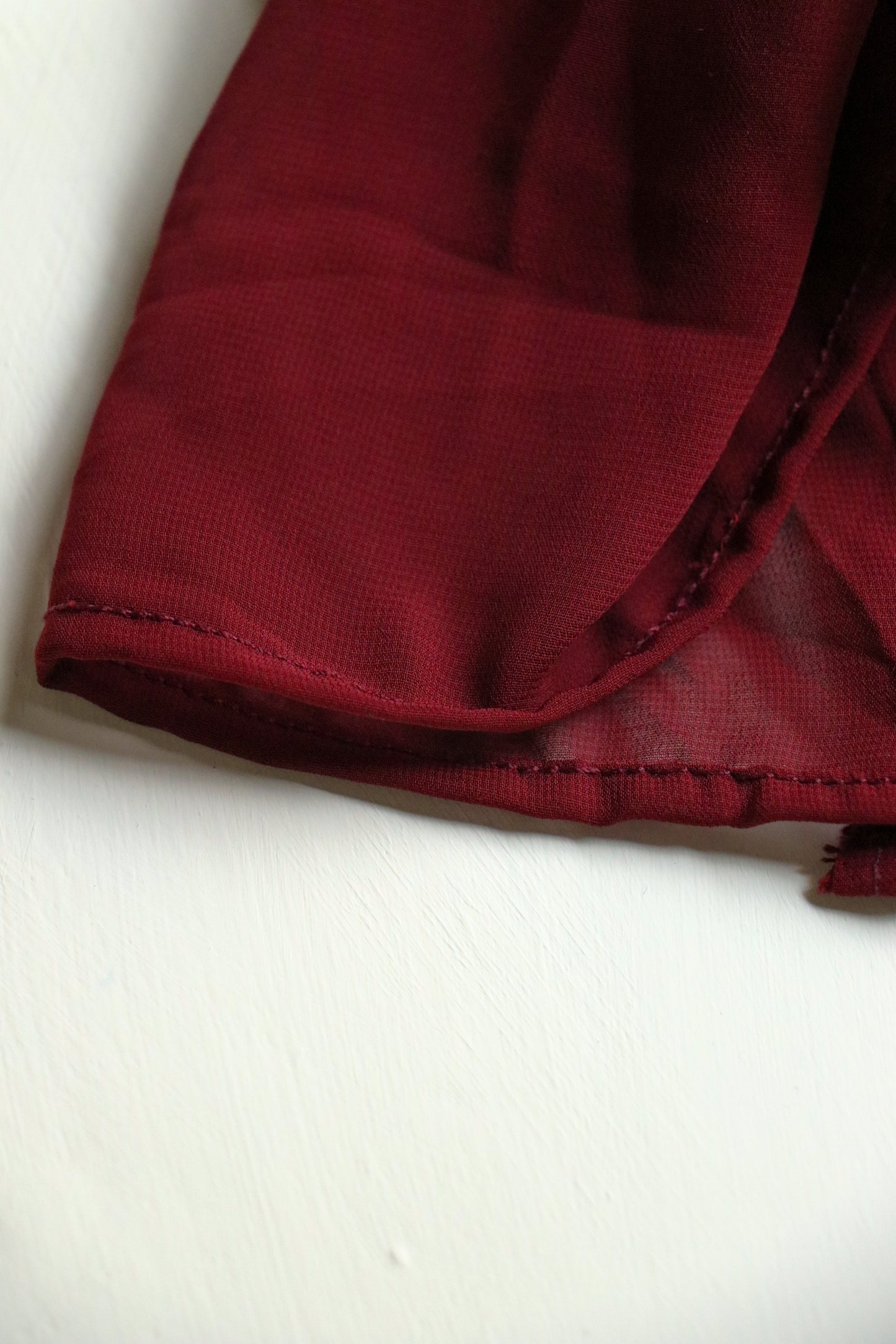 Maroon - SoftSnap Hijab - Amani Scarves