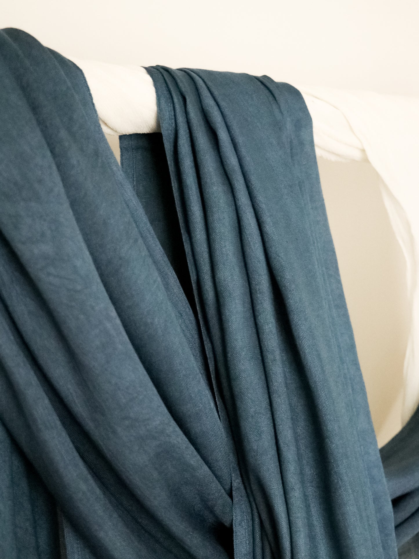 Sapphire Blue - Bamboo Woven Modal - Amani Scarves