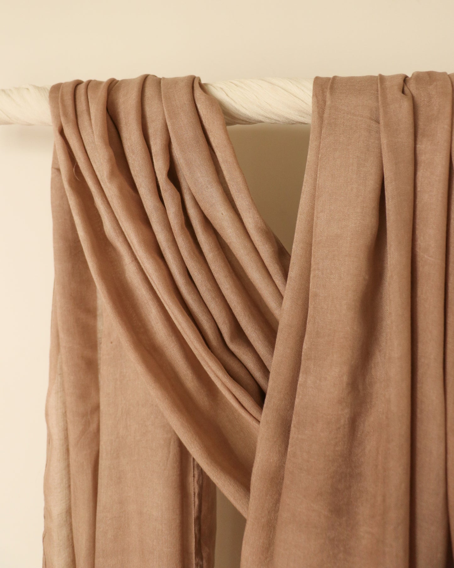 Wheat Brown - Bamboo Woven Modal