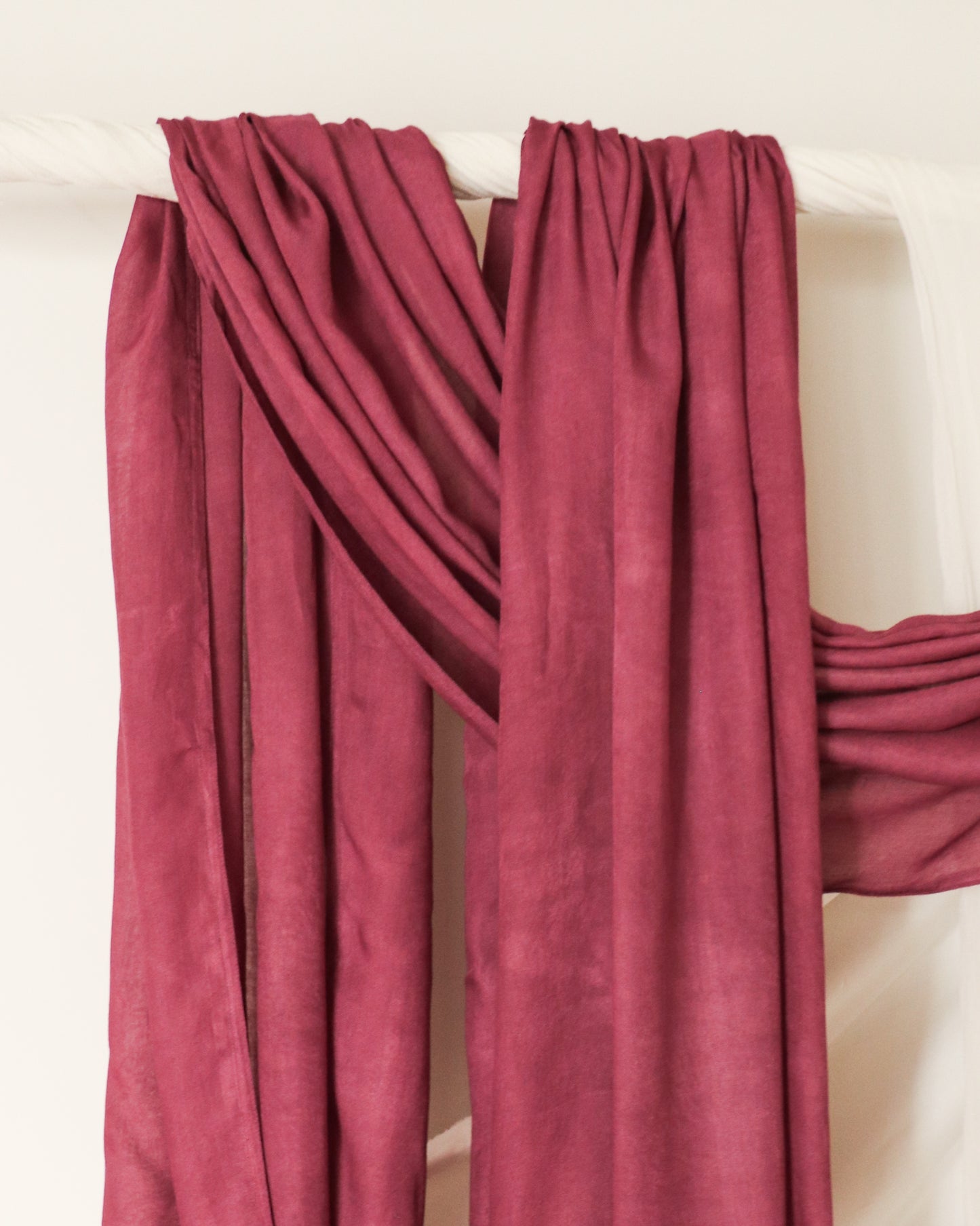 Berry Pink - Bamboo Woven Modal