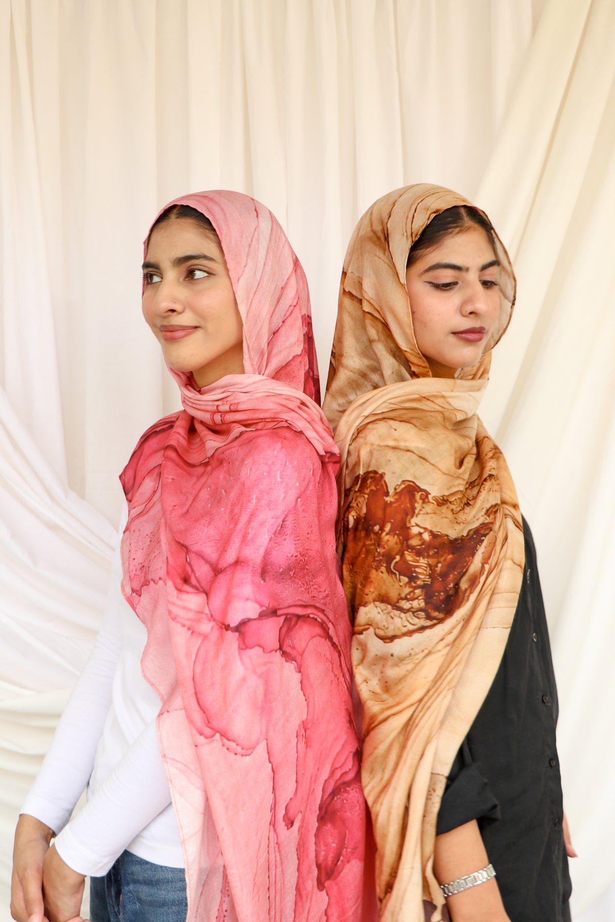 Blush Sediment - Bamboo Woven Modal Hijab