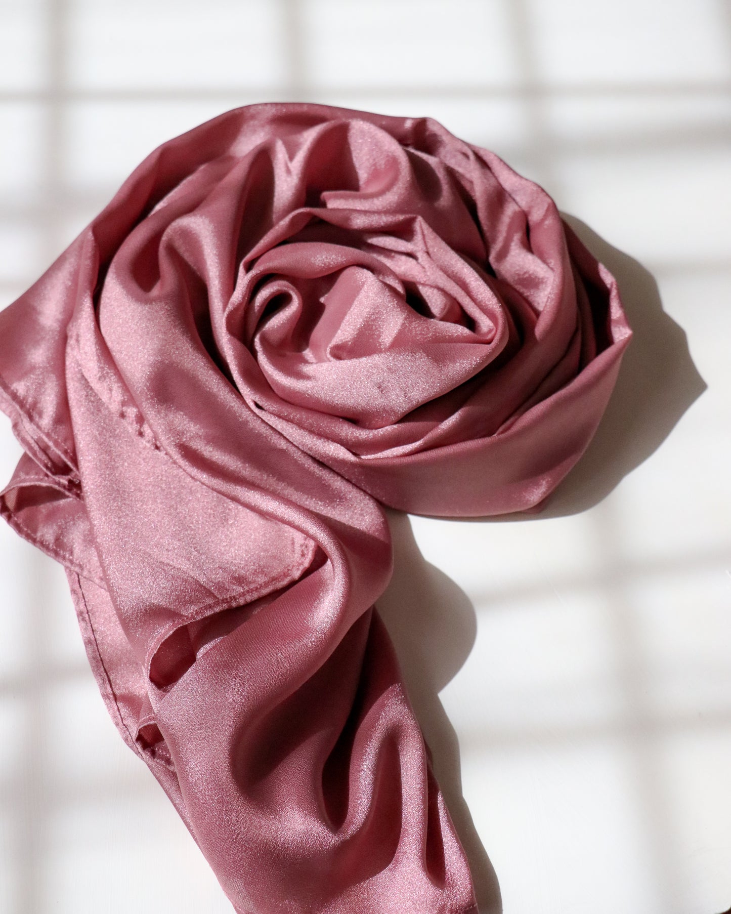 Pink - Opal Silk Hijab