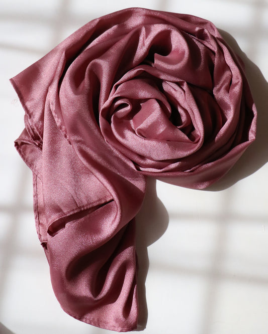 Pink - Opal Silk Hijab