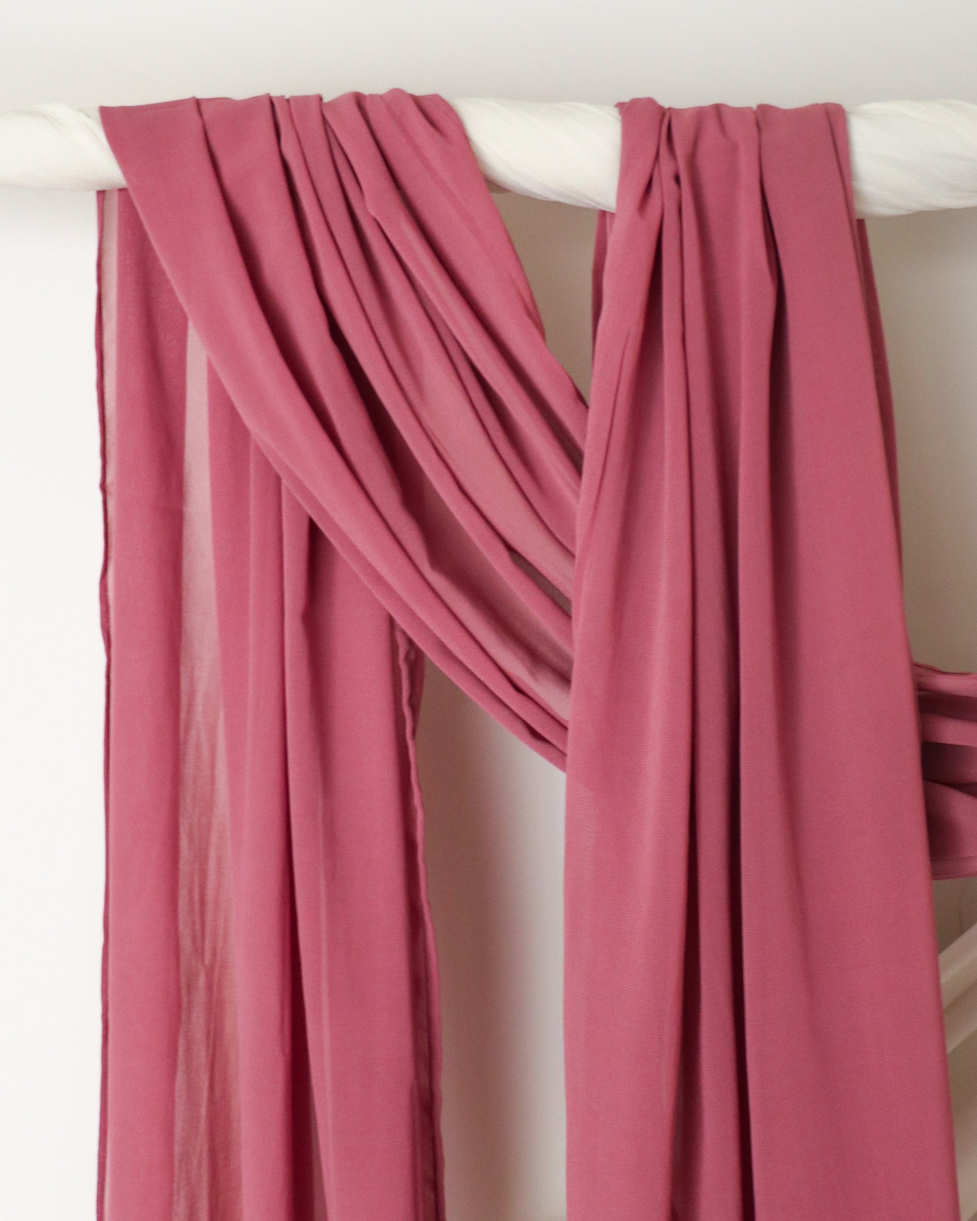 Dusty Rose - SoftSnap Hijab - Amani Scarves