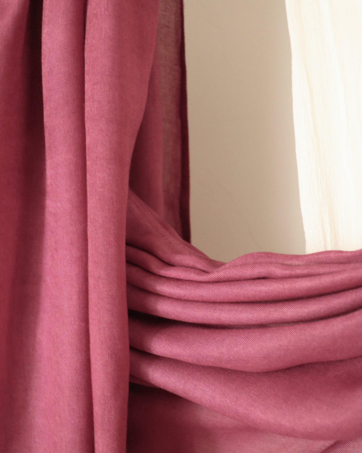 Berry Pink - Bamboo Woven Modal