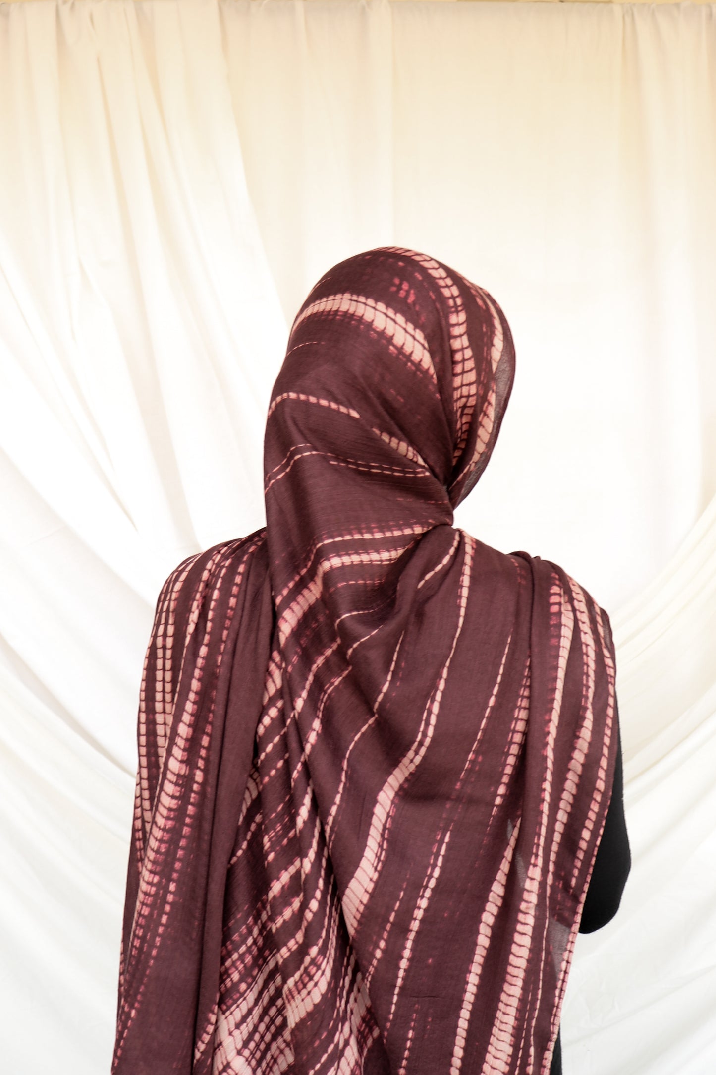 Plum Ripple - Bamboo Woven Modal