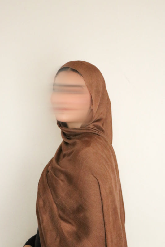 Brunette Brown - Bamboo Woven Modal