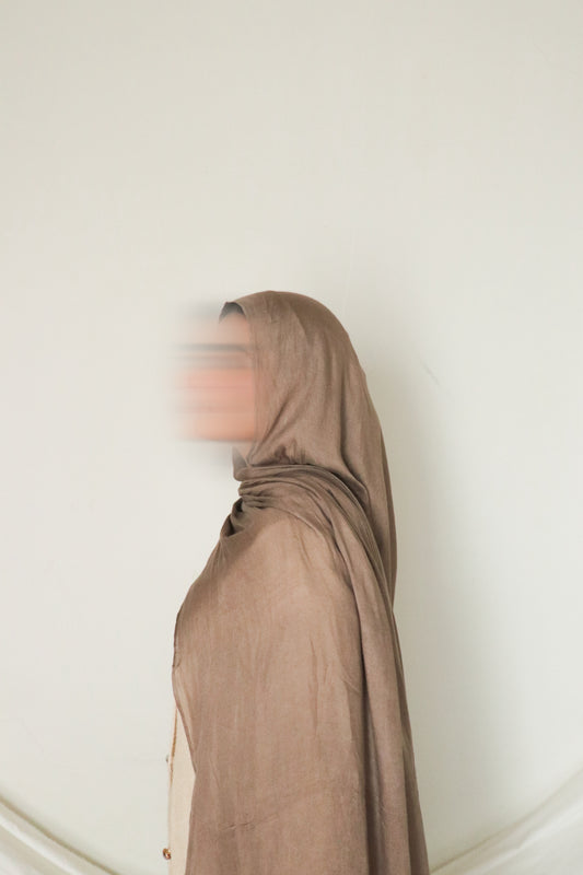 Earthy Bark - Bamboo Woven Modal