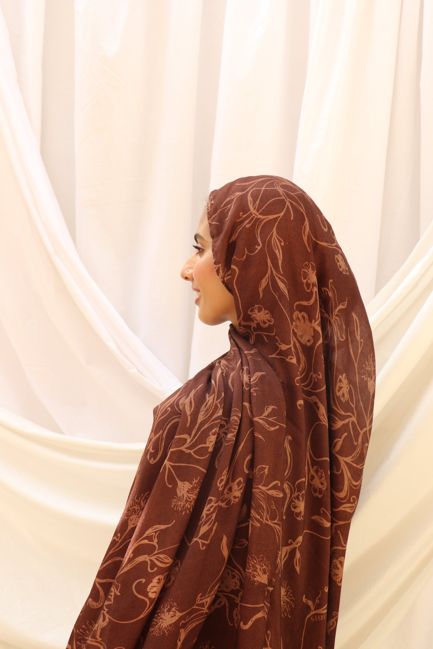 Cocoa Garden - Bamboo Woven Modal