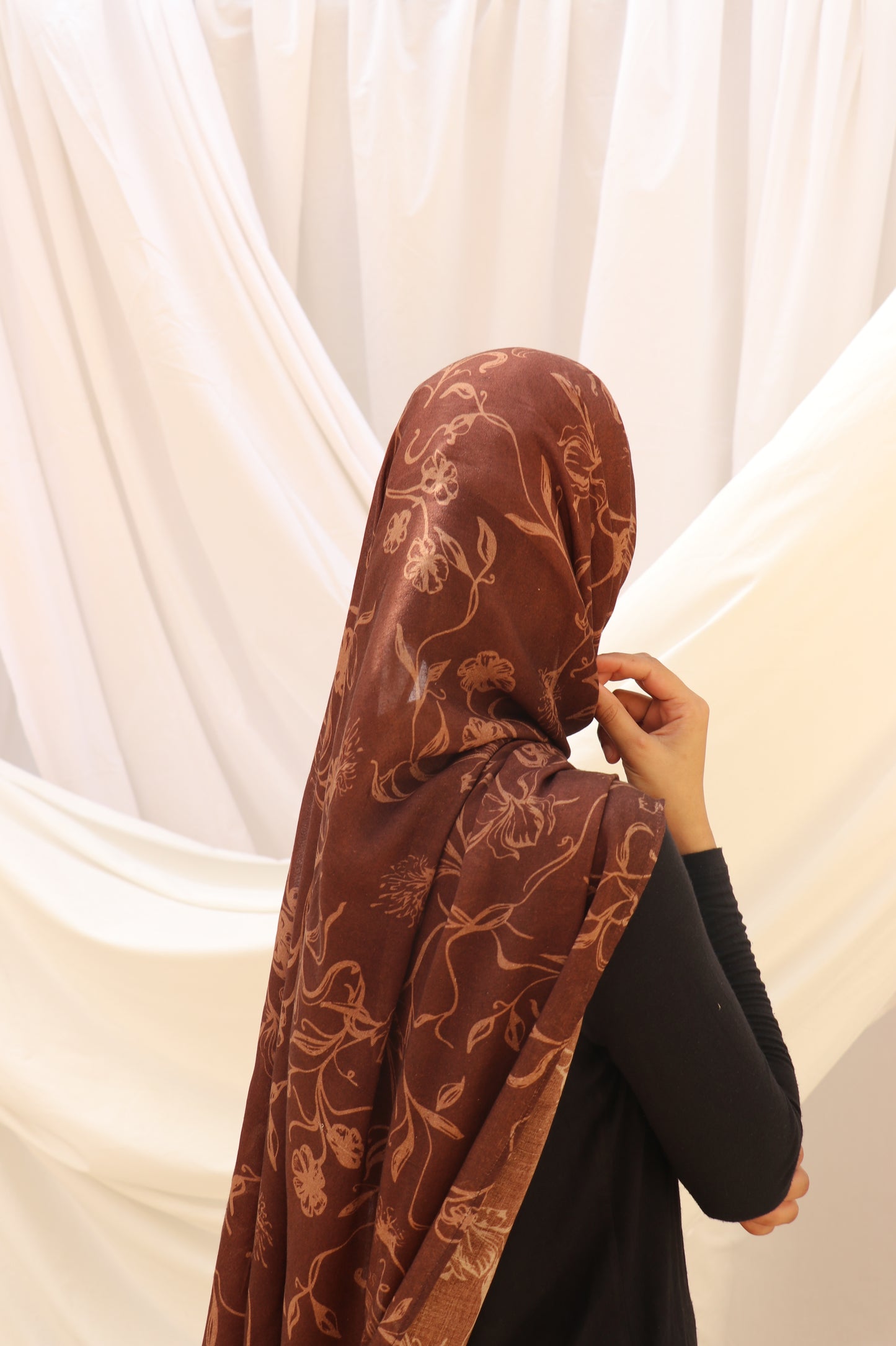 Cocoa Garden - Bamboo Woven Modal
