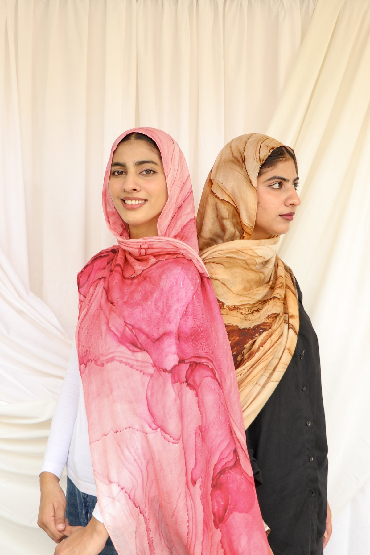Blush Sediment - Bamboo Woven Modal Hijab
