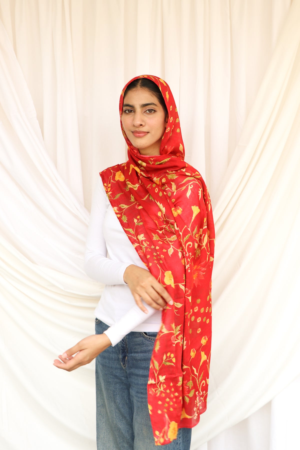 Gulnar - Bamboo Woven Modal Hijab