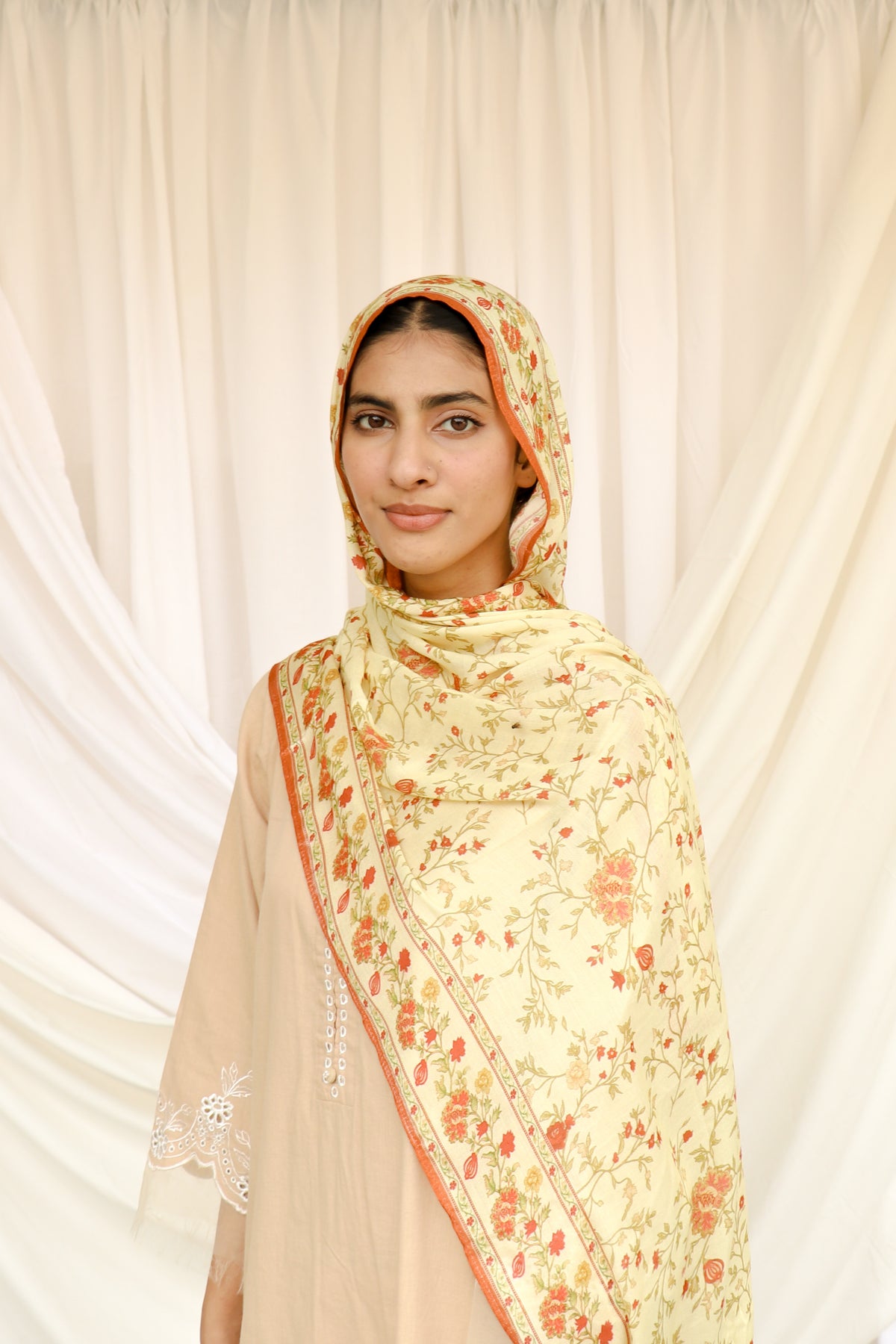 Noor-e-Chaman - Bamboo Woven Modal Hijab