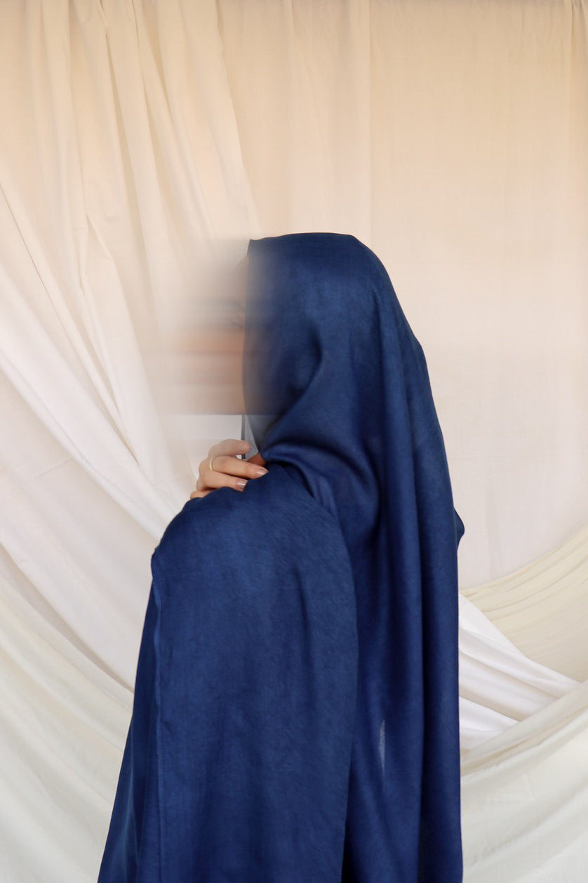 Electric Blue - Bamboo Woven Modal