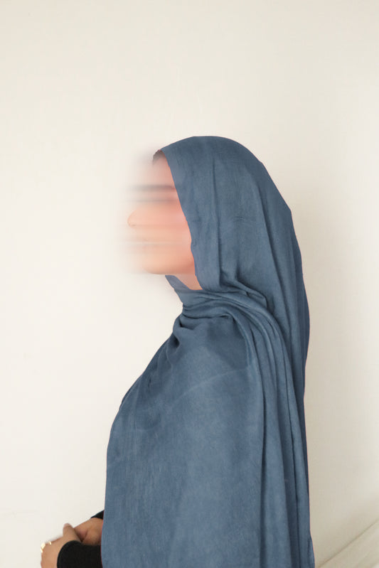 Prussian Blue - Bamboo Woven Modal
